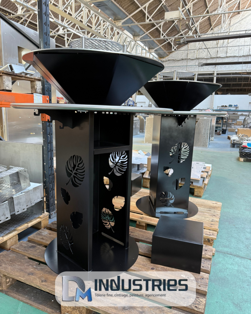 production du brasero sur mesure