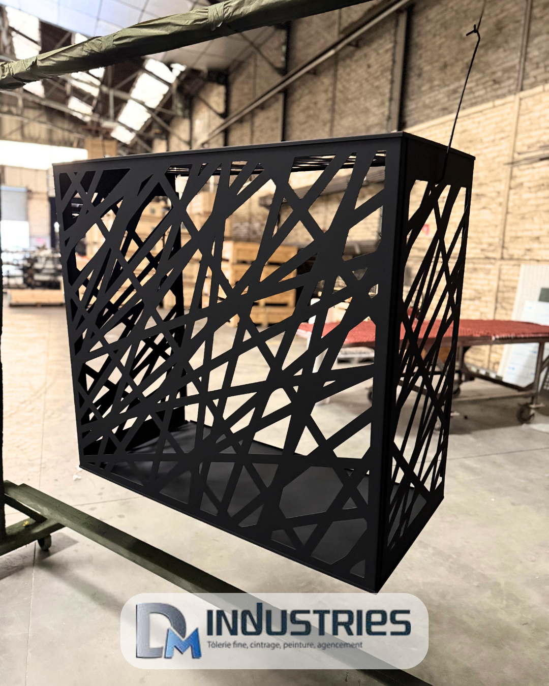 le cache climatisation à l'atelier