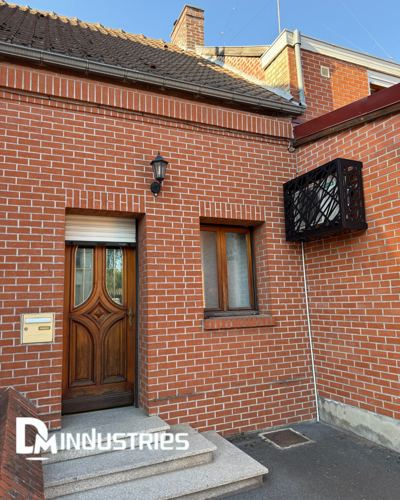 cache climatisation sur mesure posé