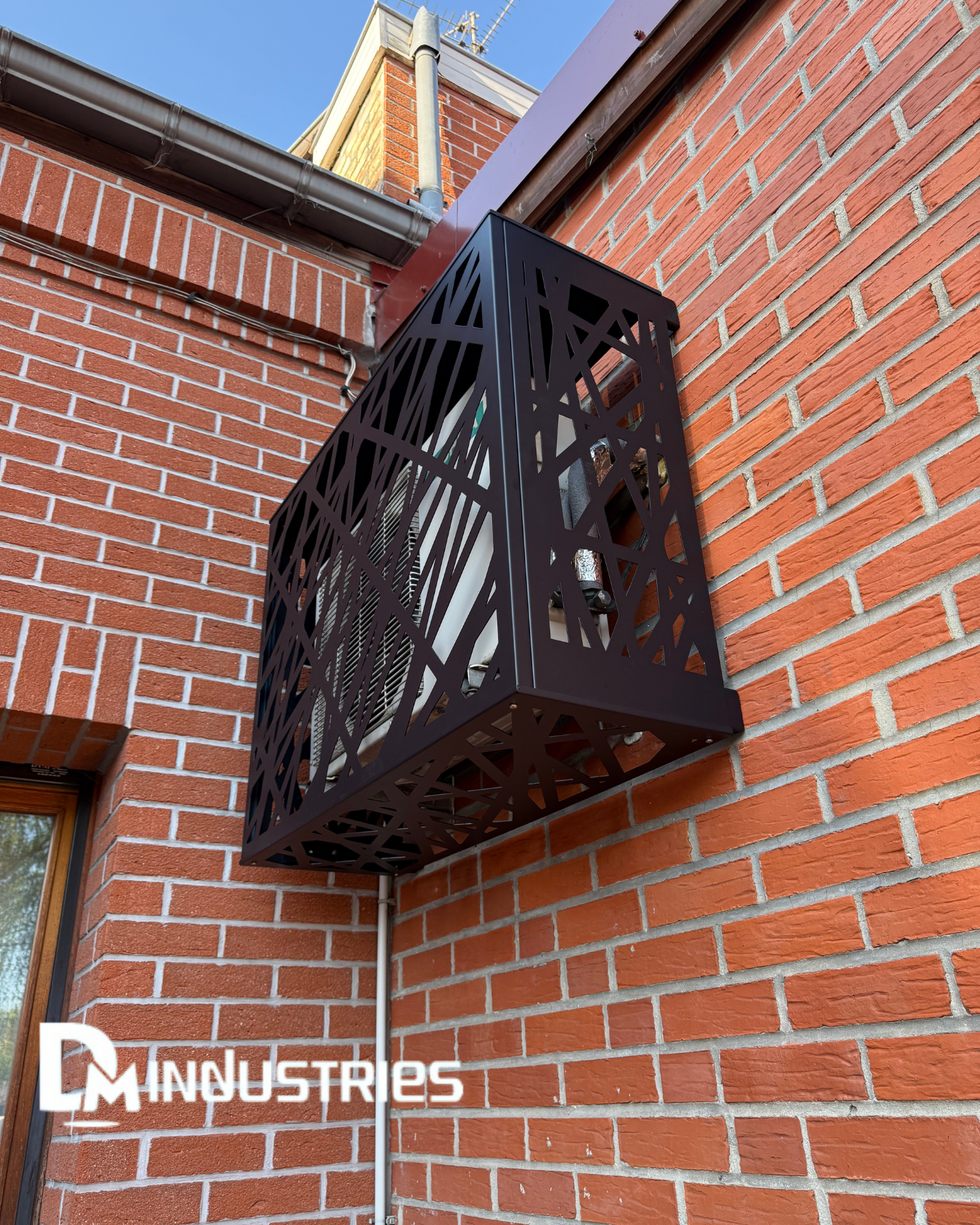 vue de profil du cache clim