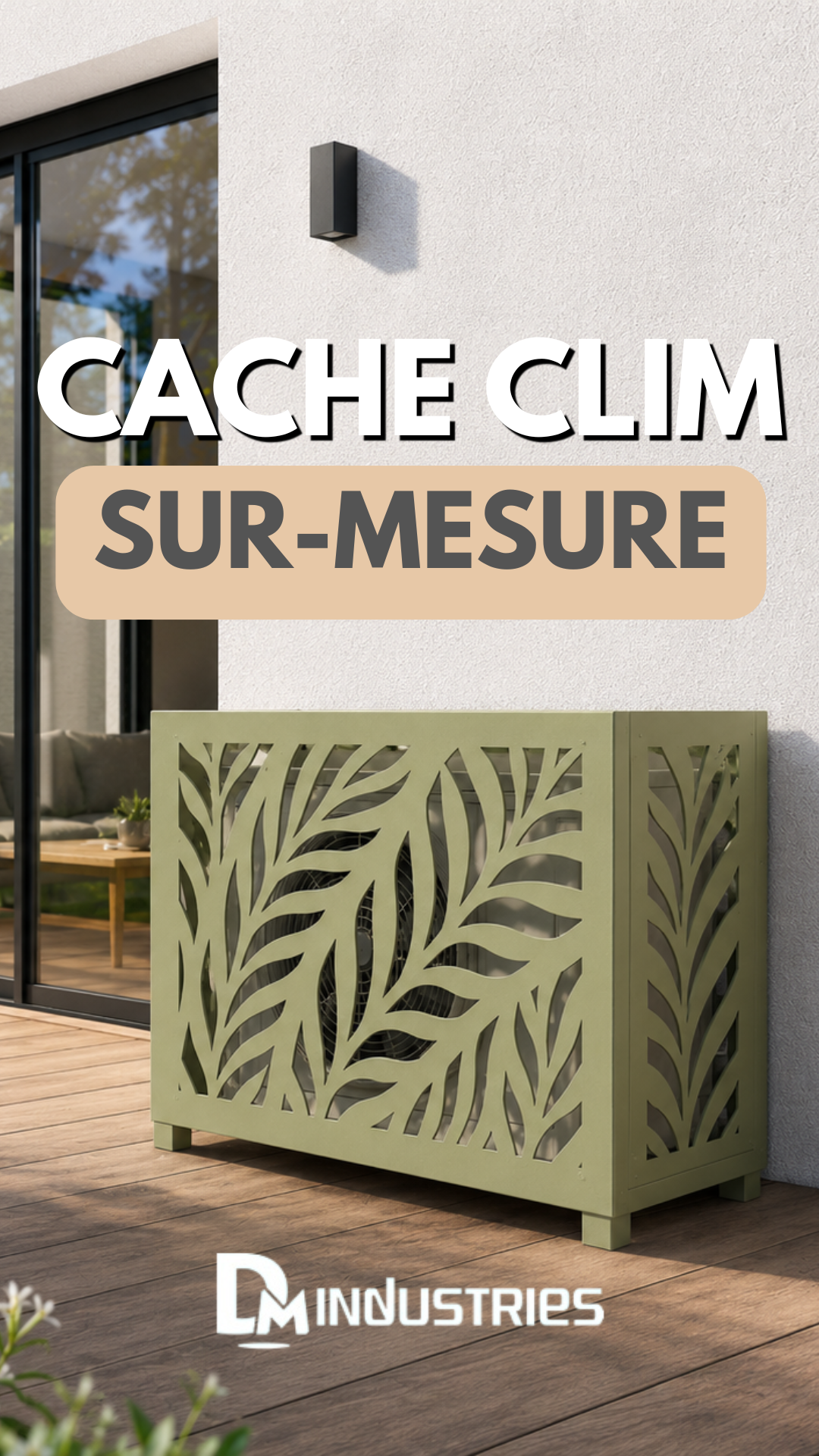 cache climatisation sur mesure design unique